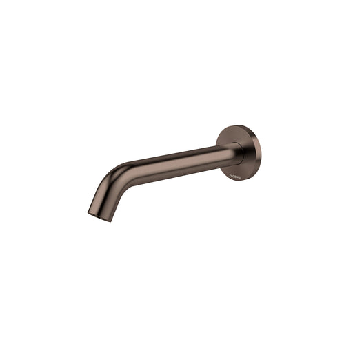 Vivid MkII Wall Basin/Bath Spout 200mm Curved (Brushed Bronze)