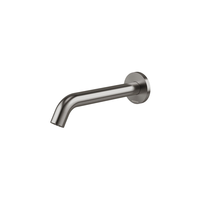 Vivid MkII Wall Basin/Bath Spout 200mm Curved (Brushed Carbon)