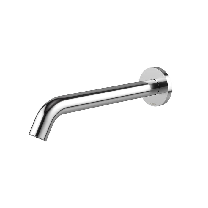 Vivid MkII Wall Basin/Bath Spout 240mm Curved (Chrome)