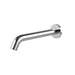 Vivid MkII Wall Basin/Bath Spout 240mm Curved (Chrome)