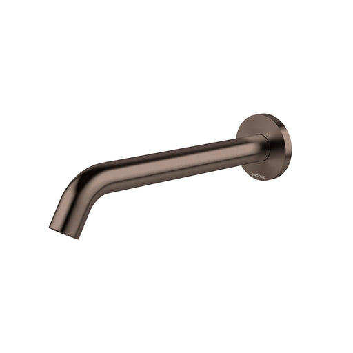 Vivid MkII Wall Basin/Bath Spout 240mm Curved (Brushed Bronze)
