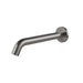 Vivid MkII Wall Basin/Bath Spout 240mm Curved (Brushed Carbon)