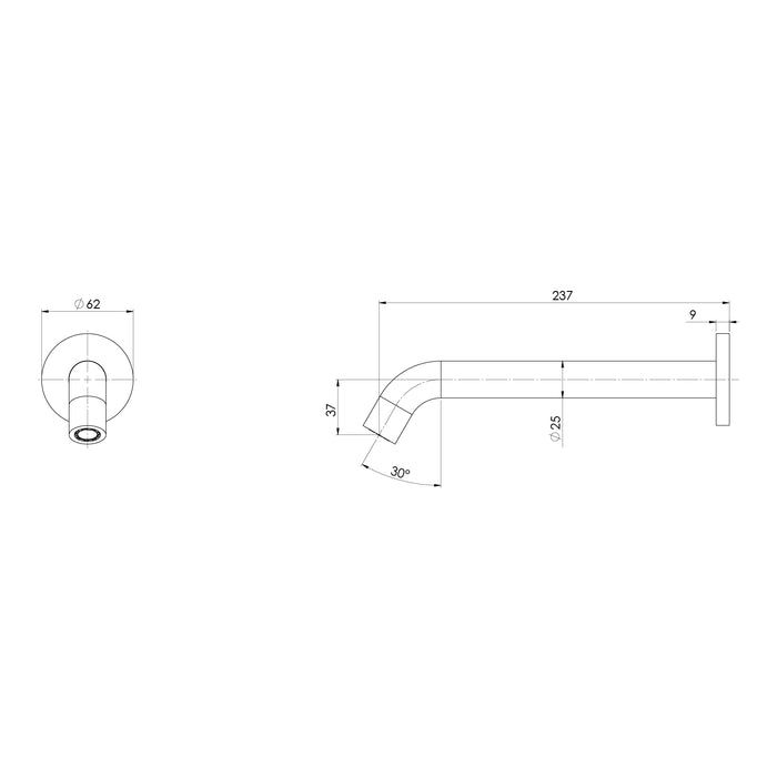 Specification Line Drawing