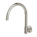 Vivid MkII Wall Sink Outlet 200mm Gooseneck (Brushed Nickel)