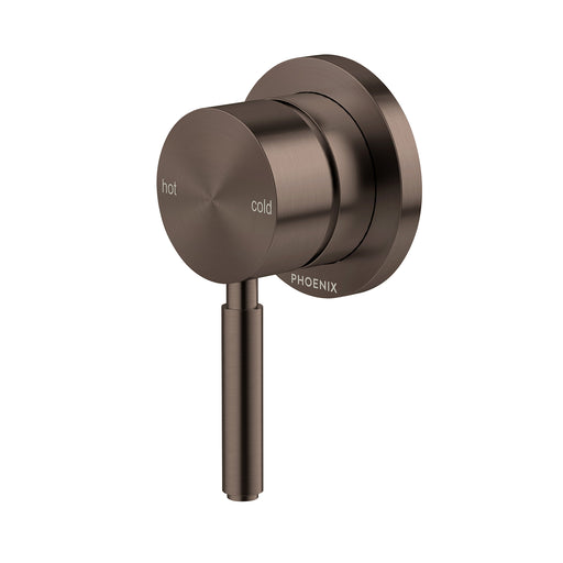 Vivid MkII Wall Mixer Pin Down (Brushed Bronze)