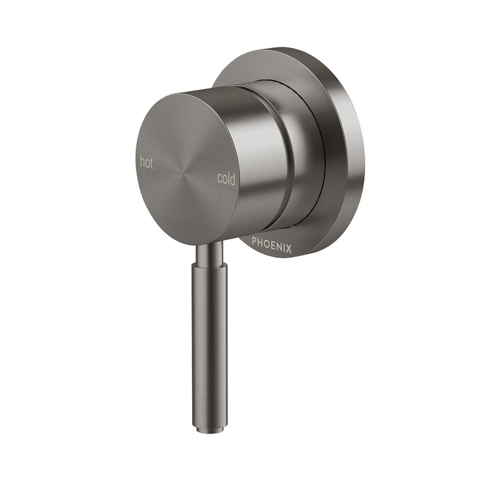 Vivid MkII Wall Mixer Pin Down (Brushed Carbon)
