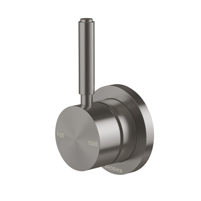 Vivid MkII Wall Mixer Pin Up (Brushed Carbon)
