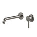 Vivid MkII Wall Basin/Bath Mixer Set Pin Down (Brushed Carbon)