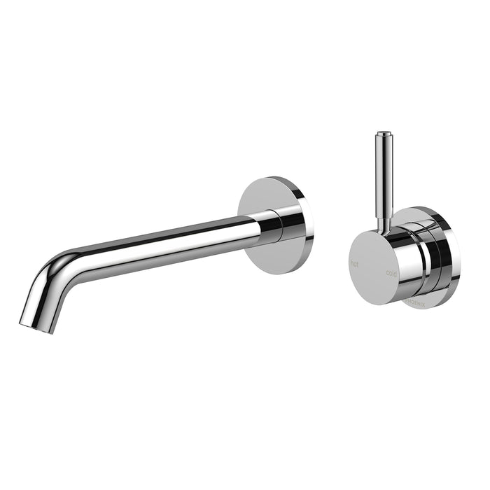 Vivid MkII Wall Basin/Bath Mixer Set Pin Up (Chrome)