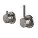 Vivid MkII Wall Mixer Pin Up with Diverter Switch (Brushed Carbon)