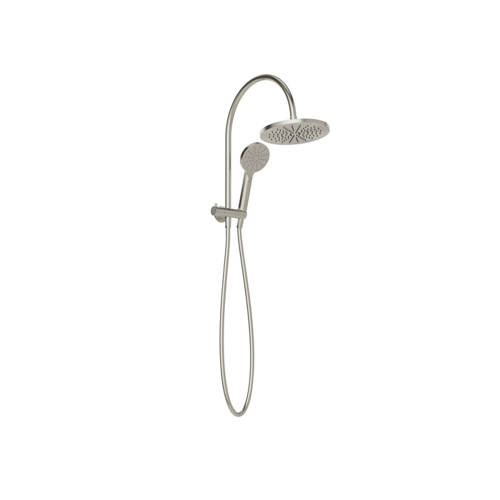 Vivid MkII Compact Twin Shower (Brushed Nickel)