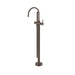 Vivid MkII Floor Mounted Bath Mixer with Hand Shower (Brushed Bronze)