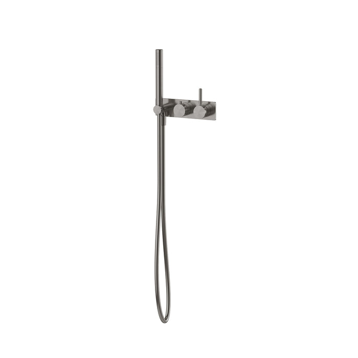 Vivid MkII Wall Shower System (Brushed Carbon)