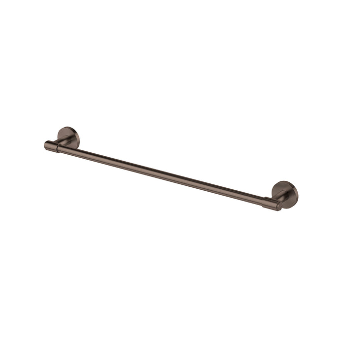 Vivid MkII Single Towel Rail 600 (Brushed Bronze)