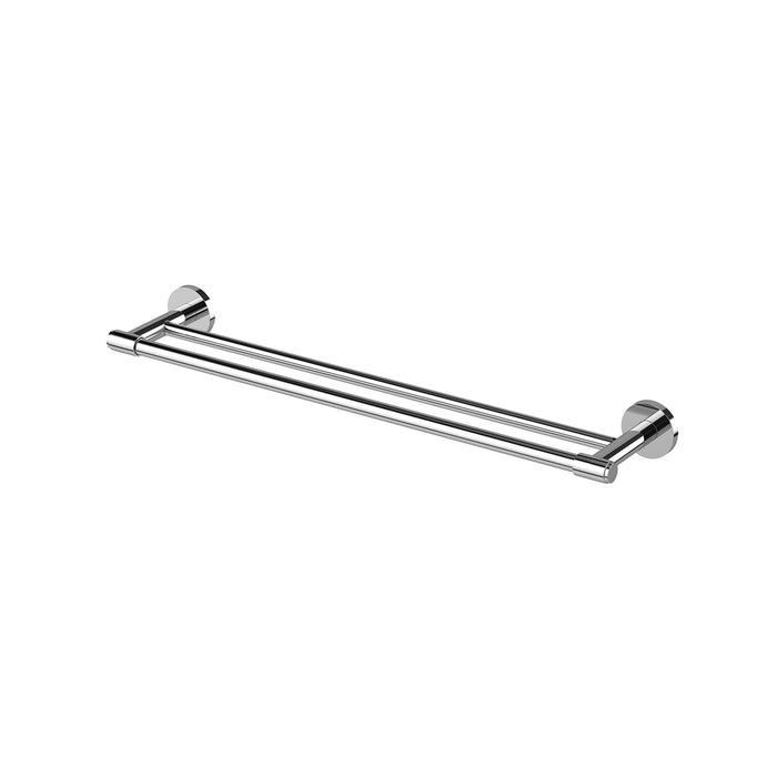 Vivid MkII Double Towel Rail 600 (Chrome)