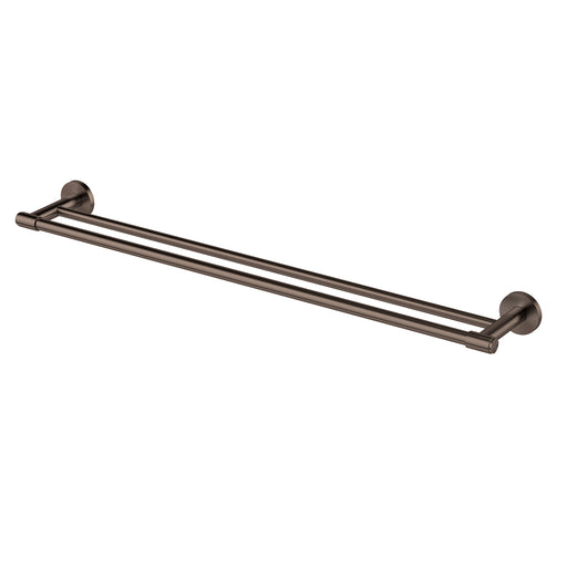 Vivid MkII Double Towel Rail 800 (Brushed Bronze)