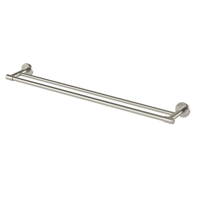 Vivid MkII Double Towel Rail 800 (Brushed Nickel)