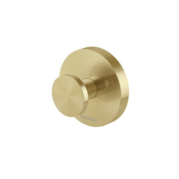 Vivid MkII Robe Hook (Brushed Gold)