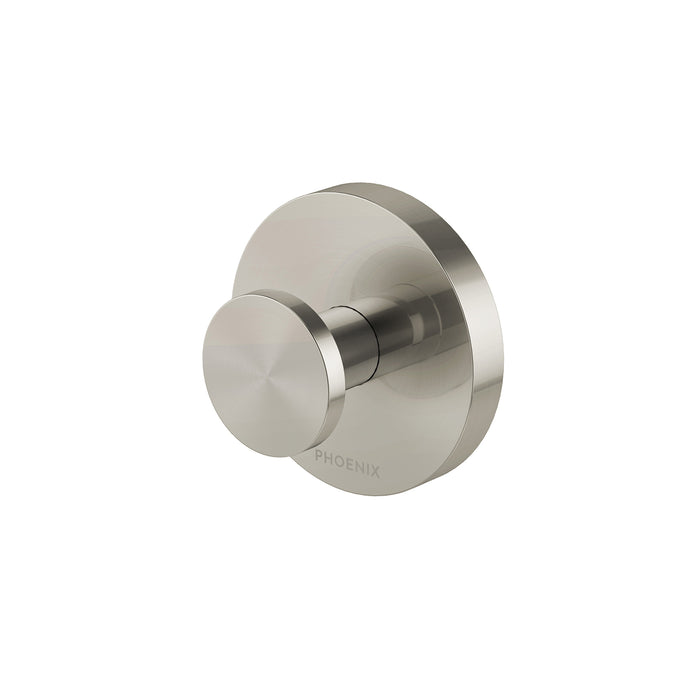 Vivid MkII Robe Hook (Brushed Nickel)
