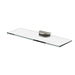 Vivid MkII Glass Shelf (Brushed Nickel)