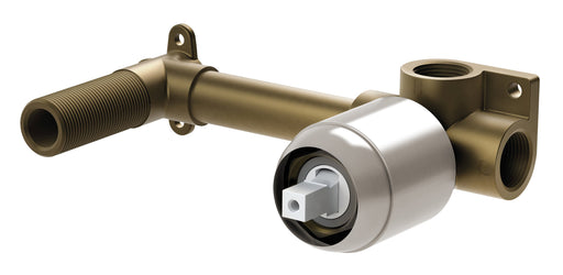 Builders Wall Mixer Set Breech Only (Brushed Nickel)