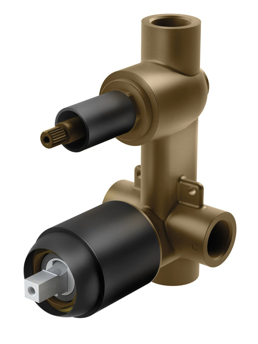 Builders Shower/Bath Diverter Mixer Body Only (Matte Black)