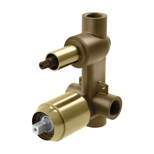Builders Shower/Bath Diverter Mixer Body Only (Brushed Gold)