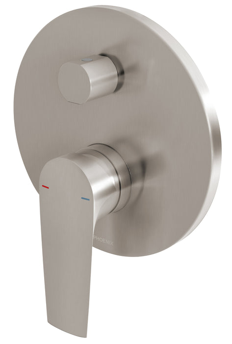 Arlo Shower/Bath Diverter Mixer Trim Kit Only (Brushed Nickel)