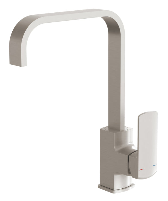 Teva Sink Mixer 200mm Squareline (Brushed Nickel)