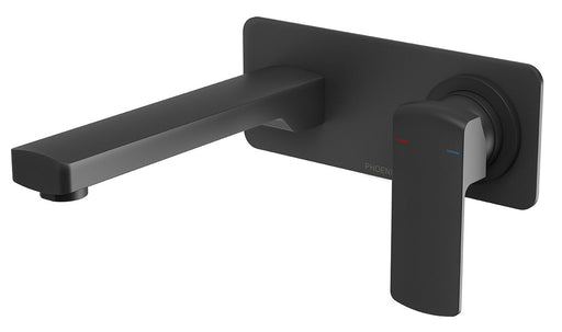 Teva Wall Mixer Set 200mm Trim Kit Only (Matte Black)