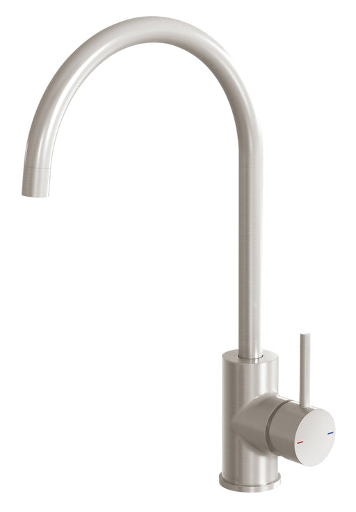 Pina Sink Mixer 200mm Gooseneck (Brushed Nickel)