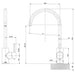 Specification Line Drawing