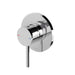 Pina Shower/Wall Mixer with 90mm Plate Trim Kit Only (Chrome)