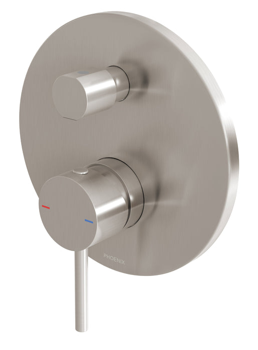 Pina Shower/Bath Diverter Mixer Trim Kit Only (Brushed Nickel)