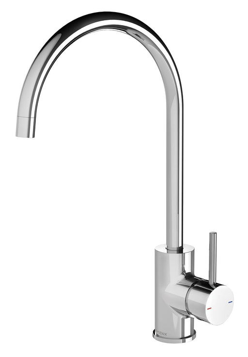 Pina Sink Mixer 20mm Gooseneck (Chrome)