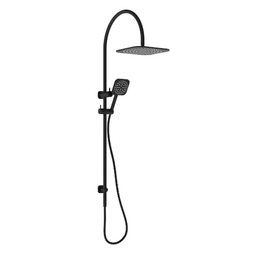 Millenium Jenex 250mm Combination Shower (Matte Black)