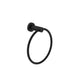 Dolce II Hand Towel Ring (Matte Black)
