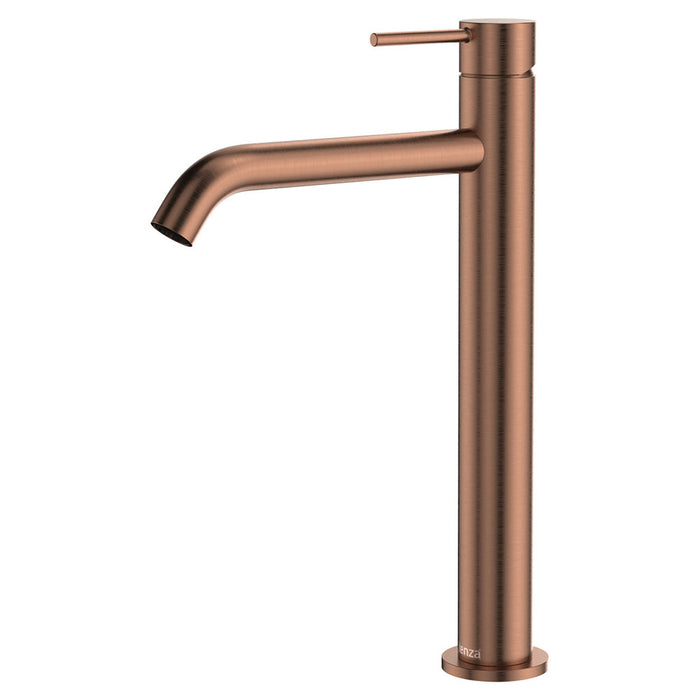 Fienza Kaya Basin Mixer Tall (brushed copper)