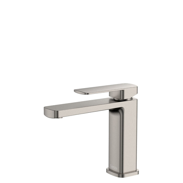 Fienza Tono Basin Mixer (Short - Brushed Nickel)