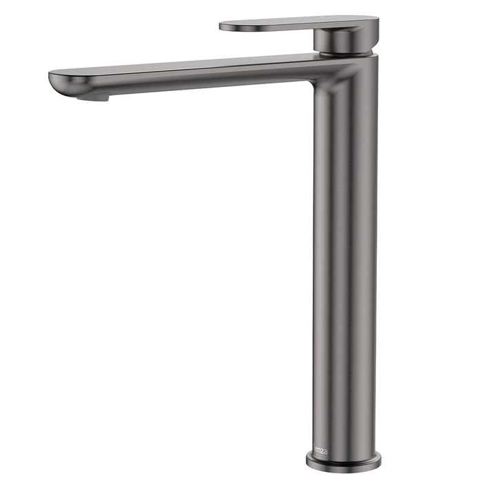 Fienza Empire Slim Cold Start Basin Mixer (Tall - Gun Metal)