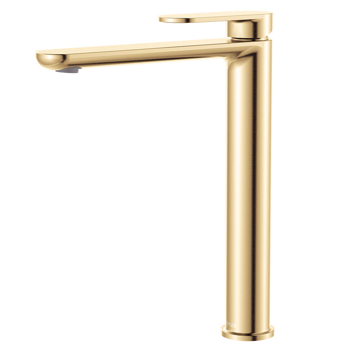 Fienza Empire Slim Cold Start Basin Mixer (Tall - Urban Brass)