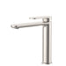 Fienza Empire Slim Cold Start Basin Mixer (Medium - Brushed Nickel)