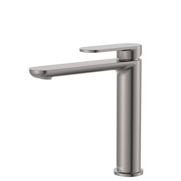 Fienza Empire Slim Cold Start Basin Mixer (Medium - Gun Metal)