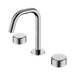 Serenity Basin Set Edge Spout with Metal Handle (Chrome)