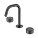 Serenity Basin Set Edge Spout with Metal Handle (Gun Metal)