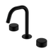 Serenity Basin Set Edge Spout with Metal Handle (Matte Black)