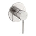 Dolce Wall Mixer in Brushed Nickel