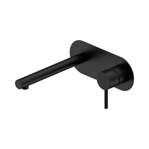 Dolce II Wall Basin/Bath Mixer (Matte Black)