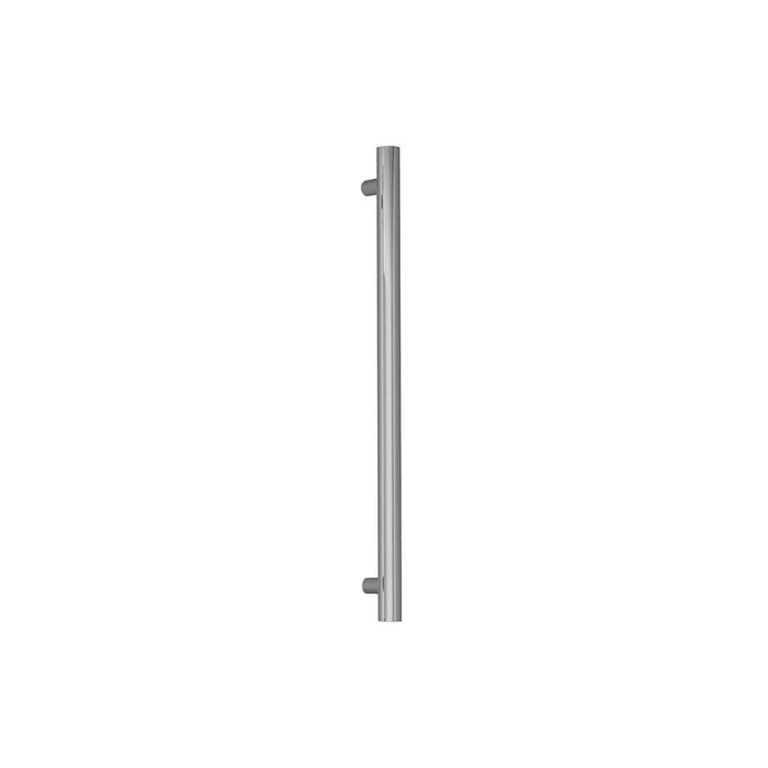 City Zeko Vertical Heated Towel Rail Single (Polished Stainless Steel)