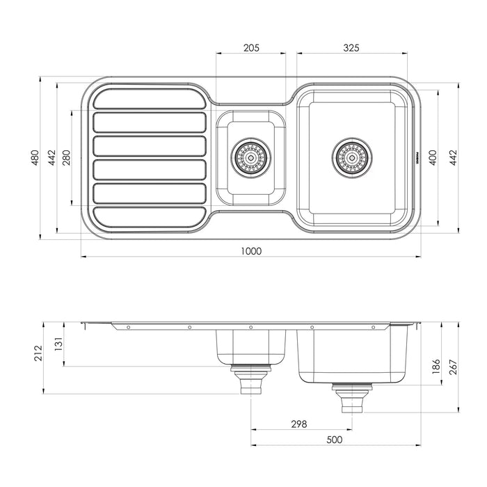 Specification Line Drawing